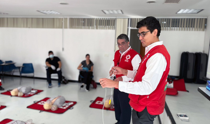 Intensifica Cruz Roja Mexicana acciones de capacitación