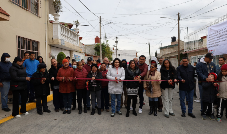 Gobierno de Texcoco entrega obras por más de tres millones de pesos en la unidad ISSSTE